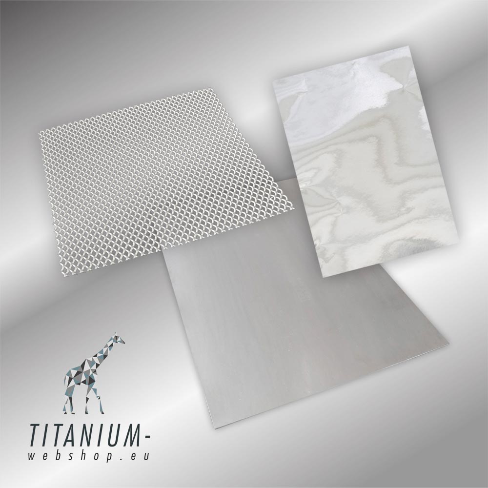 Titanium plaat folie